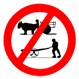 Bullock carts and hand carts prohibited